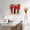 Poster - Poster ohne Rahmen - Bhutan Regenschirm Rot - Produktbild-Vorschau 5