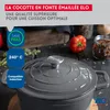 ELO Basaltgrau Servierpfanne Gusseisen rund robust Produktbild-Vorschau 14