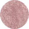 A round, shaggy rug with a high pile. Anteprima dell’immagine prodotto