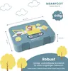 Brotdose Kinder mit Fächern, BPA frei, Lunchbox, Bento box, Produktbild-Vorschau 7