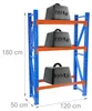 Scaffale per pneumatici Relaxdays per 12 pneumatici, A x L Anteprima dell’immagine prodotto 4