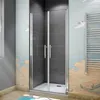 80X195cm Nische Drehtür Duschtür Pendeltür Nano-Glas Produktbild-Vorschau 1