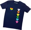 Herz-Regenbogen-Emblem-Aufnäher zum Aufbügeln Produktbild-Vorschau 3