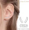 Ohrklemmen 925 Silber Zirkonia Ear Climber Ohr Kletterer Produktbild-Vorschau 2