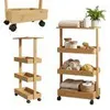 Scaffale da cucina su ruote con ripiani HYGA, 87,5 cm Anteprima dell’immagine prodotto 12