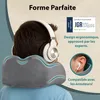 FLOWZOOM COMFY Coussin de voyage memory foam 360°, gris Voir les images du produit 8