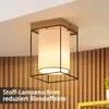 ZMH Deckenleuchte Flur Deckenlampe Holz 1 Flammig E14 Produktbild-Vorschau 2