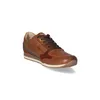 A single brown leather sneaker is shown against a white background. Produktbild-Vorschau