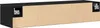 Schwarzer Eichen-Wandschrank 102x30x20 cm Aus Produktbild-Vorschau 6