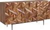 FineBuy Credenza in legno massiccio di Sheesham 145 cm con Anteprima dell’immagine prodotto 6