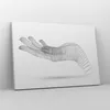 Bild auf Leinwand - Leinwandbild - Einteilig - Hand Grafik Produktbild-Vorschau 4
