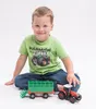 Traktor Zetor s 36 cm dlhým plastovým prívesom, poháňaný Náhľad obrázku produktu 15