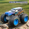 RC-Auto Monster Truck Ferngesteuert mit Licht 360°Drehung Produktbild-Vorschau 7