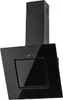 A black kitchen range hood is shown against a white background. Produktbild-Vorschau