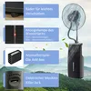 HOMCOM Standventilator mit 3,1L Wasserzerstäuber Ventilator Produktbild-Vorschau 7