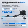 Klappbares Luftwiderstand Rudergerät Merach Bluetooth & Produktbild-Vorschau 9