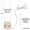 MAMOI altalena per bambini 3 in 1 con cintura di sicurezza, Anteprima dell’immagine prodotto 4