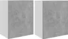 vidaXL Armadi a muro 2 pz. Grigio cemento 50x31x60 cm Anteprima dell’immagine prodotto 1