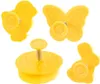 4er-Set Osterbackformen: Ei, Schmetterling, Hase, Huhn Produktbild-Vorschau 1