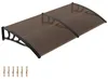 Kostway, daszczyk nad drzwi wejściowe, 197 x 89 cm, Podgląd zdjęcia produktu 1