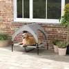 PawHut Erhöhtes Hundebett mit Baldachin Haustierbett Produktbild-Vorschau 2