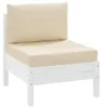 vidaXL Cuscino Pallet 2 pezzi tessuto Oxford beige Anteprima dell’immagine prodotto 3