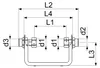 JS Wasserzähler-Bügel 3/4 x 3/4 Zoll, für Einstrahlzähler Produktbild-Vorschau 6