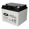 A white battery with black top and terminals, set against a white background. Voir les images du produit