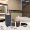 Mydelniczka pod prysznic czarna miedziane wykończenia Podgląd zdjęcia produktu 5