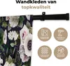 MuchoWow® Wandteppich Wandbehang Blumen - Anemone - Muster Produktbild-Vorschau 3