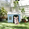 COSTWAY 75x58x65 cm cuccia per cani da esterno, casetta per Anteprima dell’immagine prodotto 1