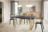 Table de salle à manger, rectangulaire, extensible, Voir les images du produit 2