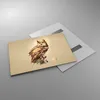 Bilder auf glas - Eule Vogel Natur - 100x70cm - Glasbilder Produktbild-Vorschau 2
