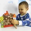 TOOKY TOY Hra Jenga Padající slepice Dřevěná farma Náhled obrázku produktu 3