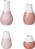 Räder Mini Pastellvasen 4er Set pudertöne D.4cm, H.4,5-8cm Voir les images du produit 3