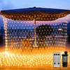 200 LED-lichtnet, 3 x 2 meter, warmwit. Lichtketting met Productafbeelding-voorbeeld 9