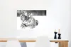 MuchoWow® Poster Tiger - Schnee - Schwarz - Weiß 60x40 cm - Produktbild-Vorschau 5
