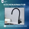 VBChome Küchenarmatur mit flexibler Beige Silikonbrause – Produktbild-Vorschau 6