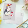 Mr. & Mrs. Panda Postkarte Bademeisterin Herz - Grau Produktbild-Vorschau 3