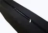 Close-up of a black quilted mattress cover with a zipper. Podgląd zdjęcia produktu