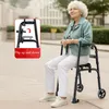AIORBER Rollator pieghevole in alluminio con sedile, 2 Anteprima dell’immagine prodotto 3