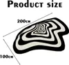 Koberec imitující kašmír, tvarovaný koberec do obývacího Náhled obrázku produktu 4