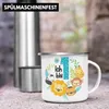 Trendation - 1. Geburtstag Emaille Tasse Geschenk Becher Produktbild-Vorschau 3