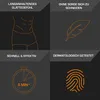 A collage of four marketing graphics illustrating product features. Podgląd zdjęcia produktu