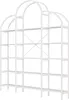 A white metal bookshelf with a cloud-like arched top. Anteprima dell’immagine prodotto