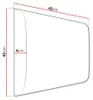Čalúnený panel na stenu 42x42xPAG - zelený Náhľad obrázku produktu 5
