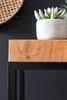 FineBuy Odkládací stolek FB51448 z akácie a kovu, 30 x 97 x Náhled obrázku produktu 6
