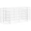 vidaXL Gabion haut-plateau Fer galvanisé 120x50x50 cm Voir les images du produit 1