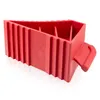 1 Paar Gummi Rad Keile Rot mit Griff MS-19078 Produktbild-Vorschau 3