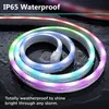Neonový LED pásek RGBIC stmívatelný silikonový 3M, LED Náhled obrázku produktu 5